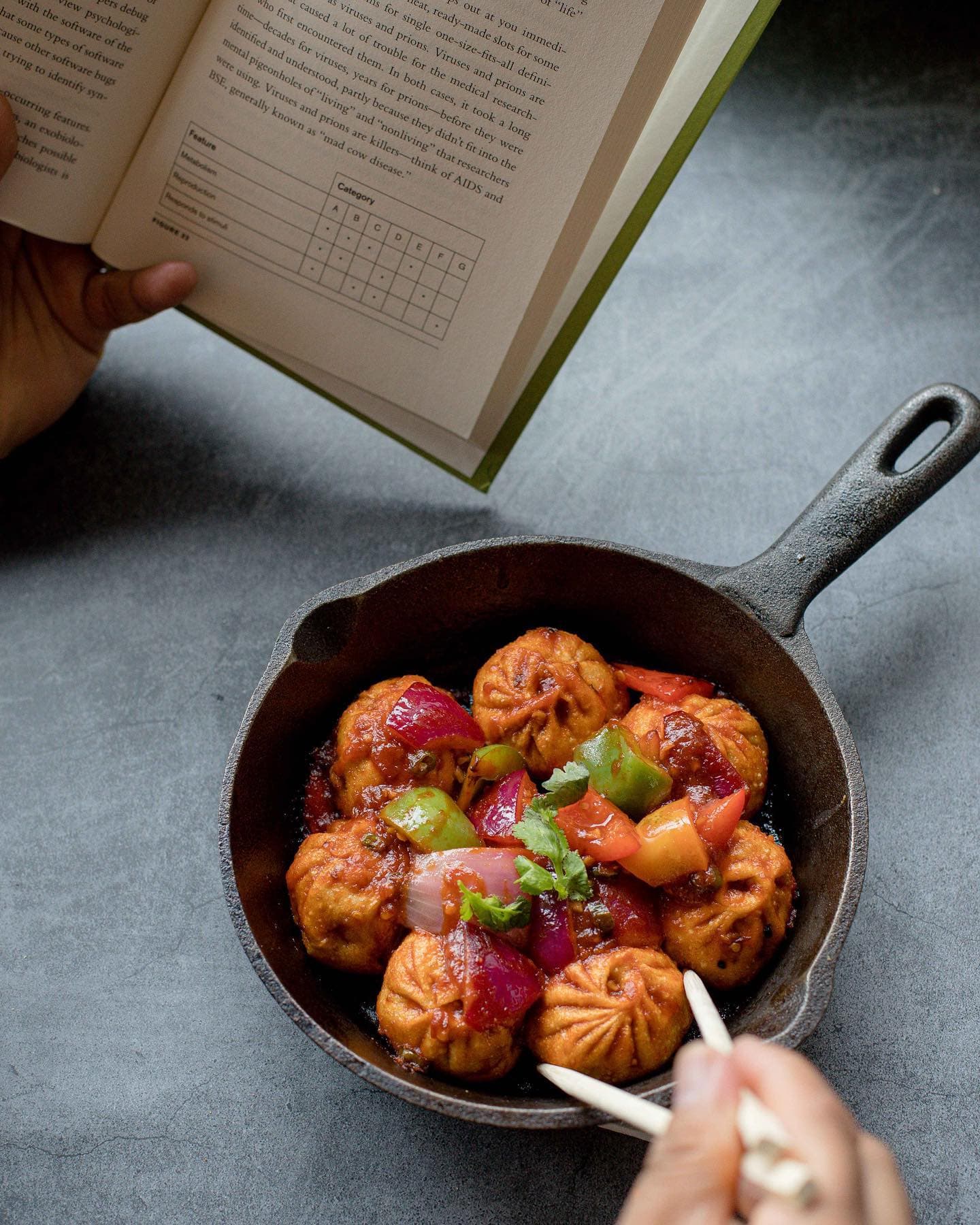 Chilli Momos